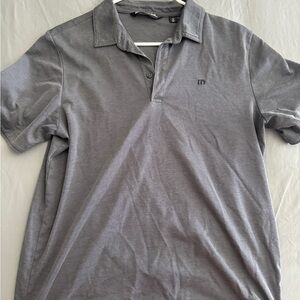 Travis Mathew men’s polo charcoal medium used